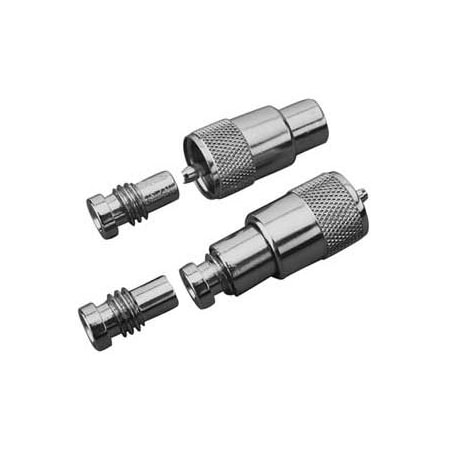 Sea-Dog A Uhf Male Connector With Rg58, No 329901-1 329901-1